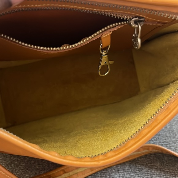 Coach Tan Leather Crossbody Bag - Picture 11 of 12